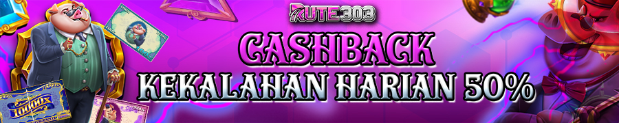 Cashback Kekalahan 50%